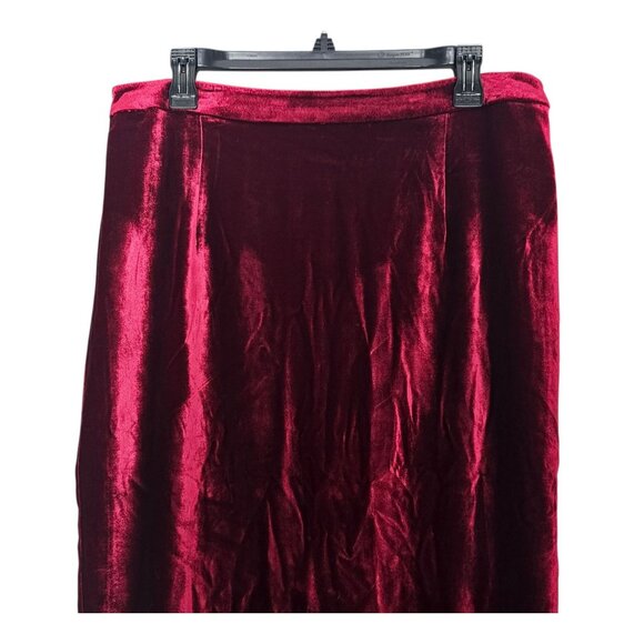 Women's - Boden Lorna Velvet Pencil Skirt, Size 12 - Picture 3 of 7